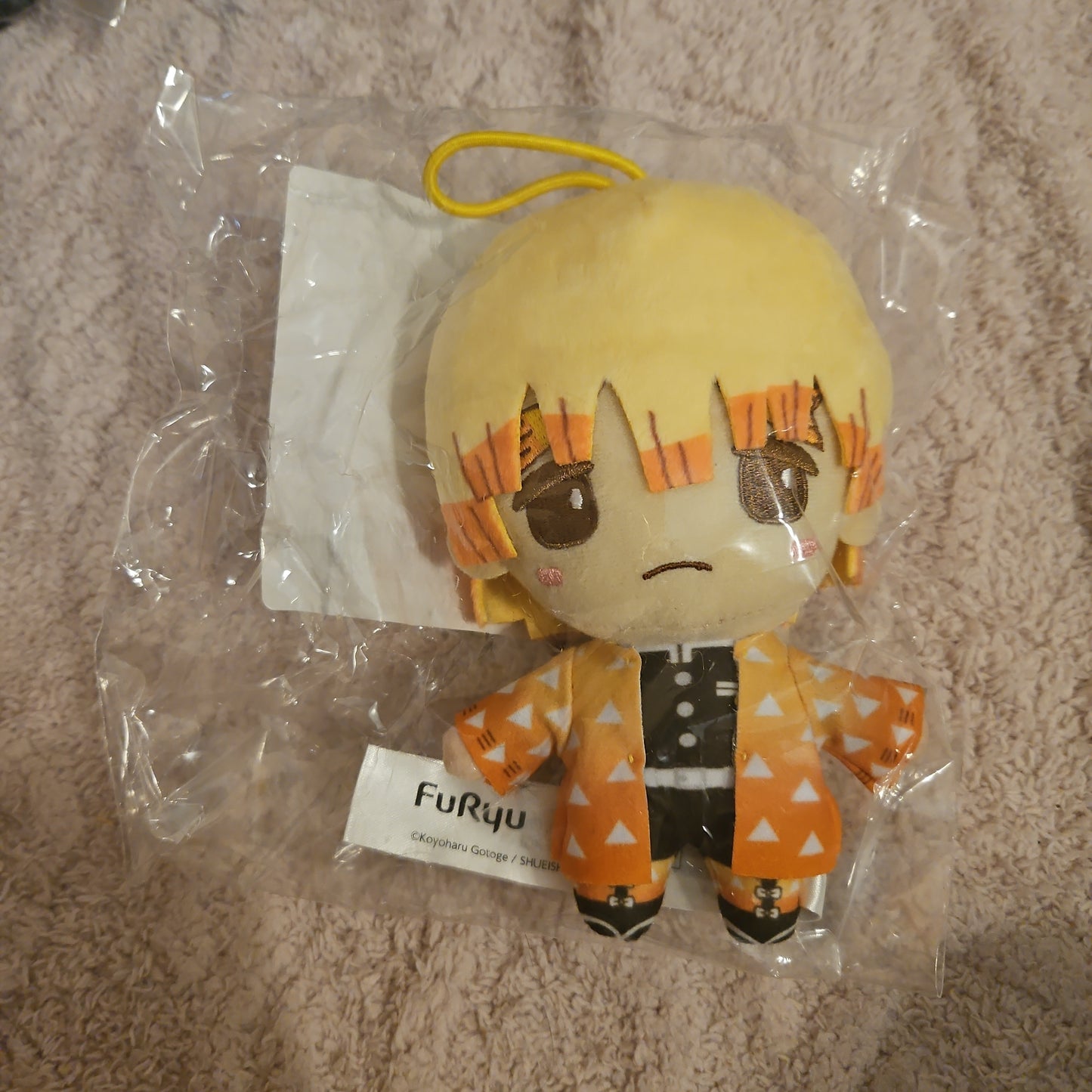 Demon Slayer Zenitsu Agatsuma Nuikko Plushie