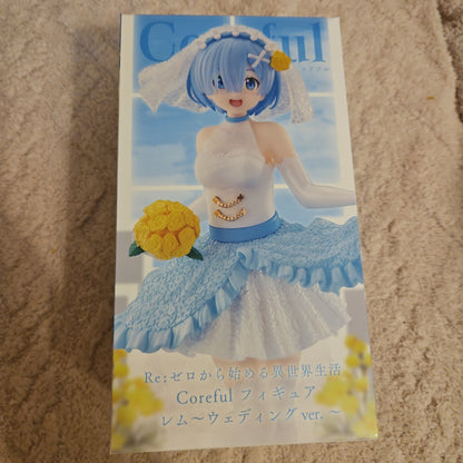 Re:Zero Starting Life in Another World Rem Wedding Version Coreful Statue