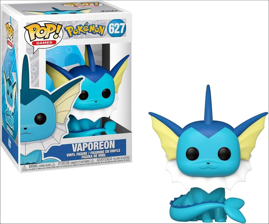 Pokemon Vaporeon Funko Pop! Vinyl Figure #627
