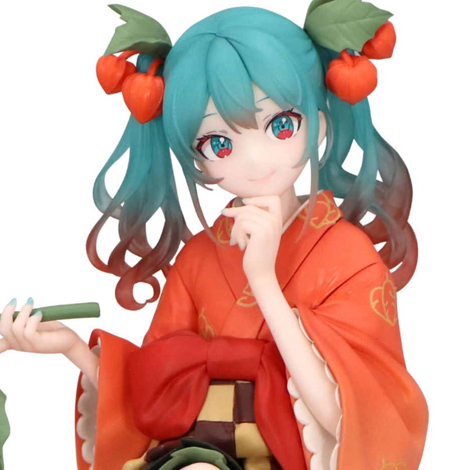 Vocaloid Hatsune Miku Flower Fairy Winter Cherry Noodle Stopper Statue - Pre-Order