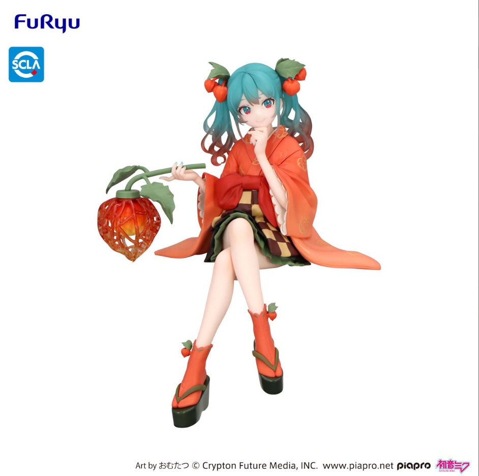 Vocaloid Hatsune Miku Flower Fairy Winter Cherry Noodle Stopper Statue - Pre-Order