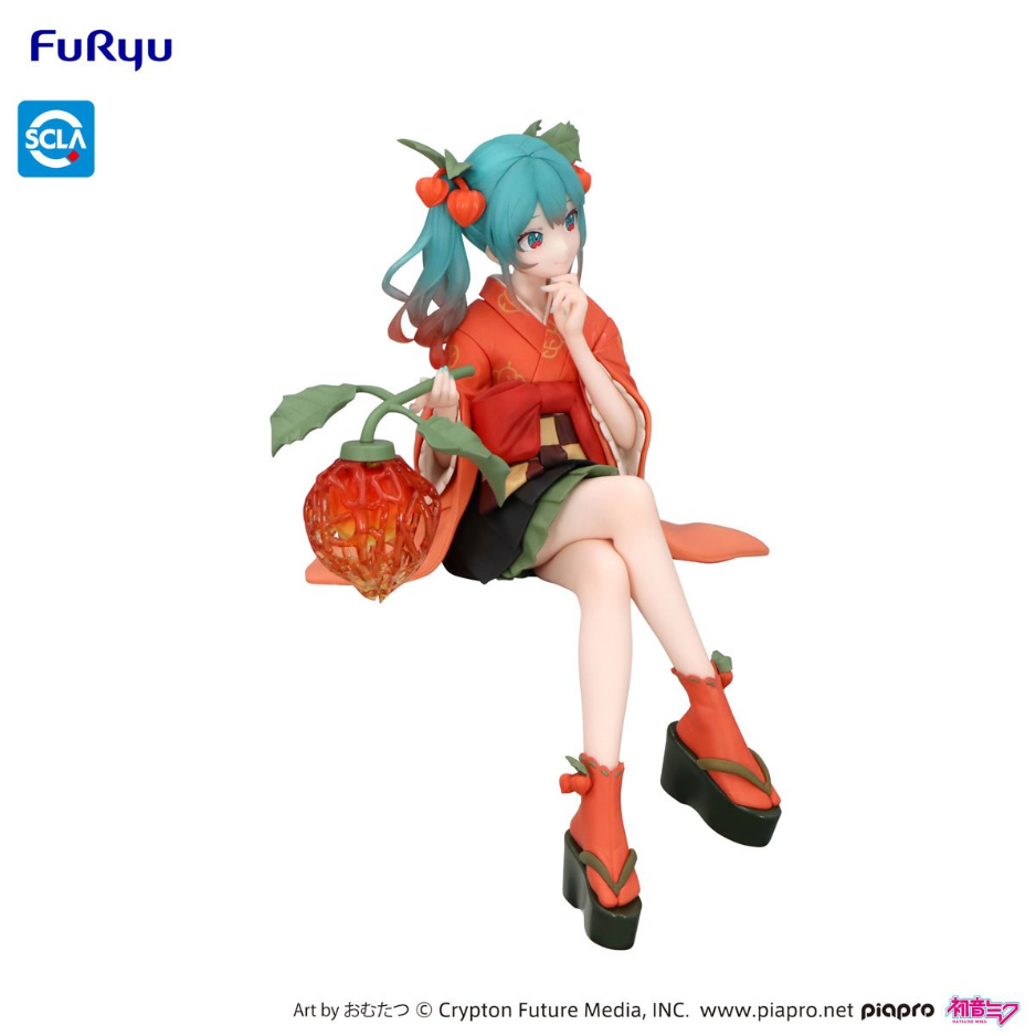 Vocaloid Hatsune Miku Flower Fairy Winter Cherry Noodle Stopper Statue - Pre-Order