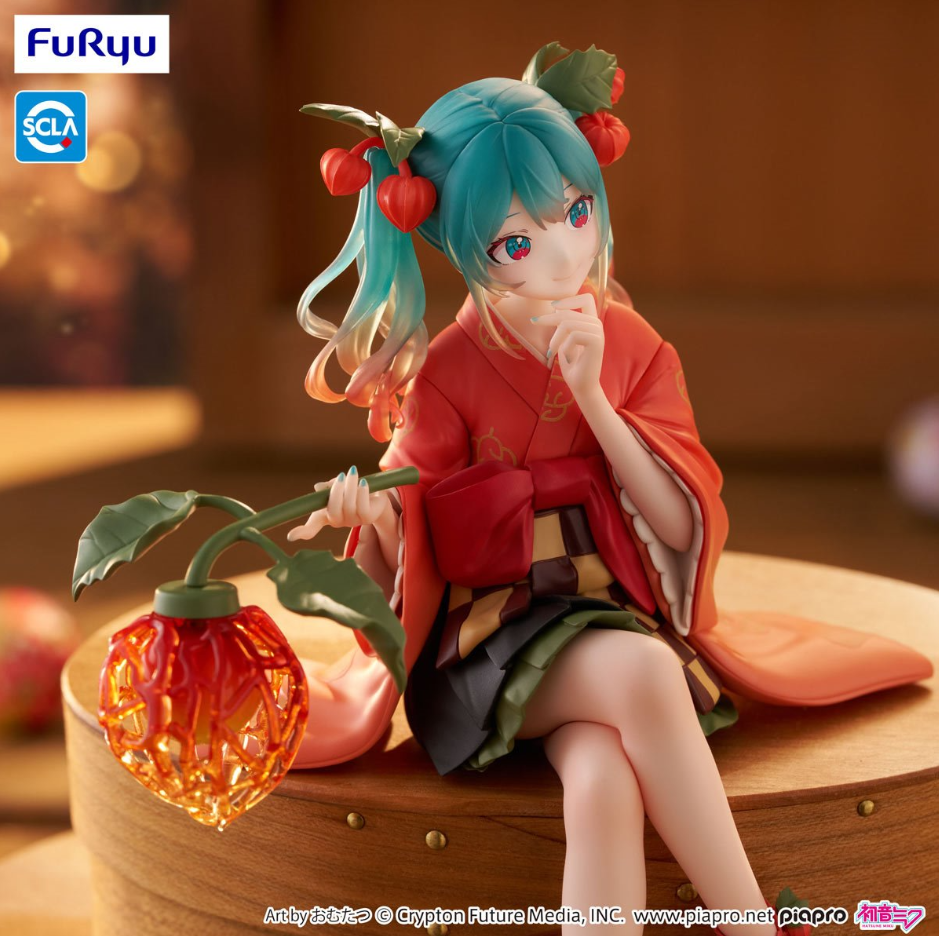 Vocaloid Hatsune Miku Flower Fairy Winter Cherry Noodle Stopper Statue - Pre-Order