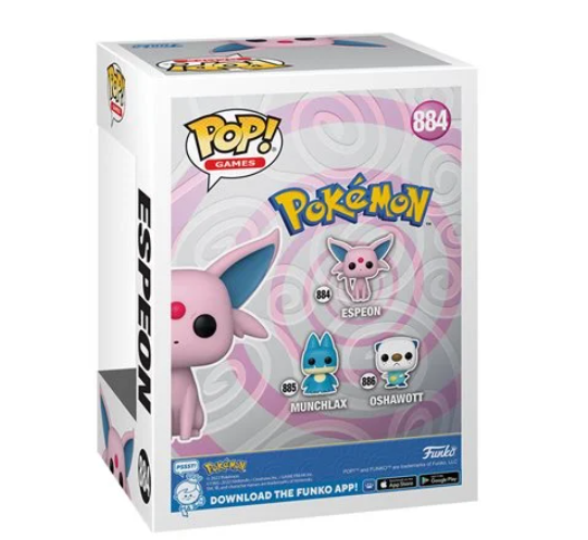 Pokemon Espeon Funko Pop! Vinyl Figure #884 - Pre-Order