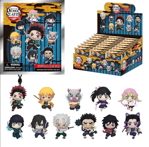 Demon Slayer: Kimetsu no Yaiba Infinity Castle 3D Foam Bag Clip : Pre-Order