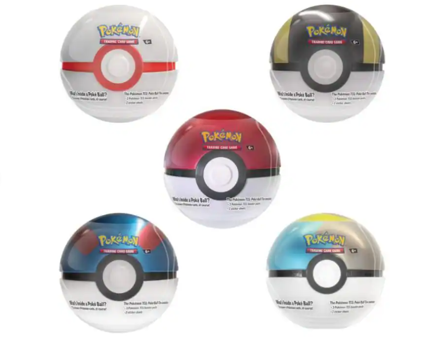 Pokemon Pokeball Tin 2024 Q4 (2025 Batch)
