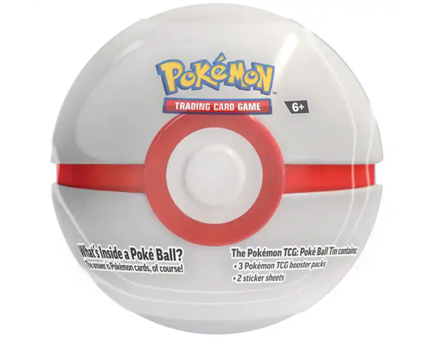 Pokemon Pokeball Tin 2024 Q4 (2025 Batch)