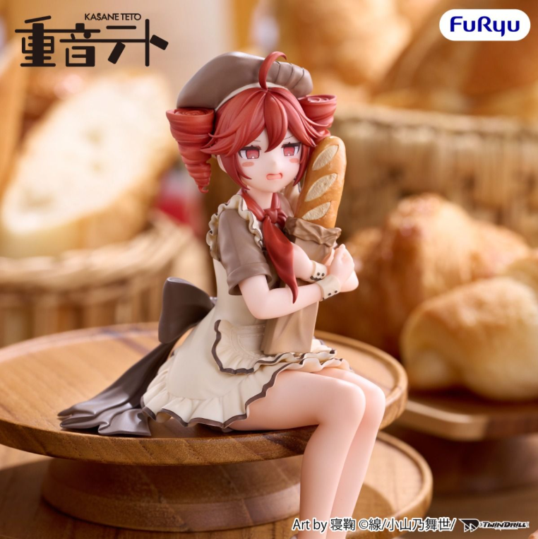 Kasane Teto Baguette Ver. Noodle Stopper Figure Pre-Order