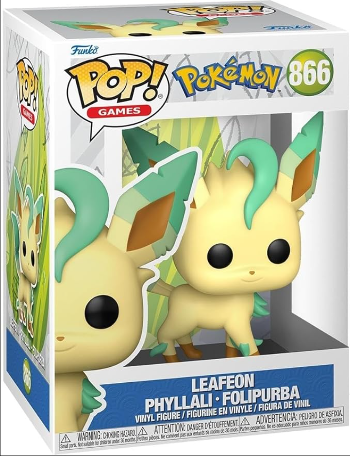 Pokemon Leafeon Funko Pop! Vinyl Figure #866