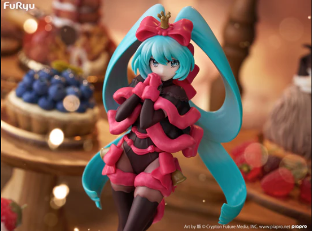 Exceed Creative Hatsune Miku Figure -SweetSweets Series Noel Raspberry ver.-