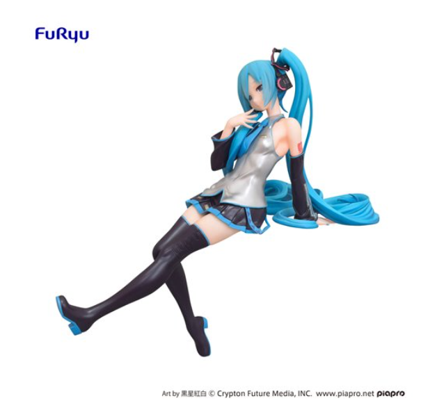 Vocaloid Hatsune Miku Kuroboshi Kouhaku Ver. Noodle Stopper Figure