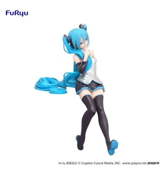 Vocaloid Hatsune Miku Kuroboshi Kouhaku Ver. Noodle Stopper Figure