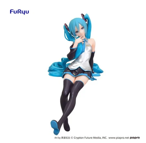 Vocaloid Hatsune Miku Kuroboshi Kouhaku Ver. Noodle Stopper Figure