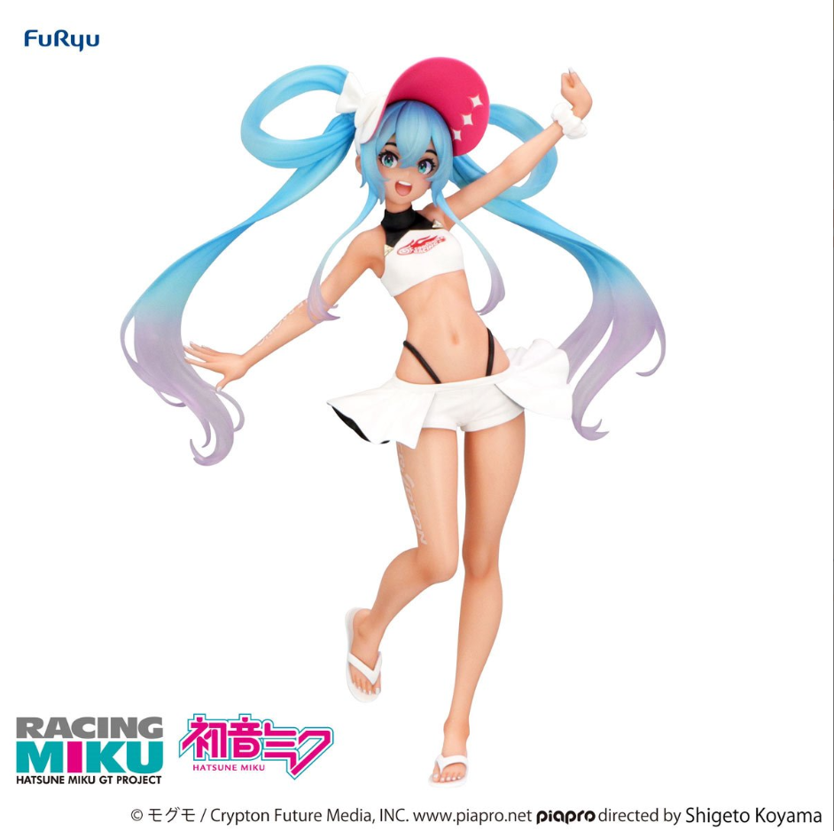 Vocaloid Hatsune Miku Racing Miku 2024 Summer Holiday Version GT Project Trio-Try-iT Statue - Pre-Order