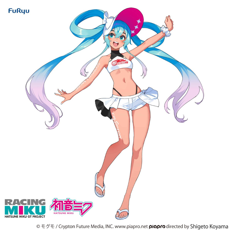 Vocaloid Hatsune Miku Racing Miku 2024 Summer Holiday Version GT Project Trio-Try-iT Statue - Pre-Order