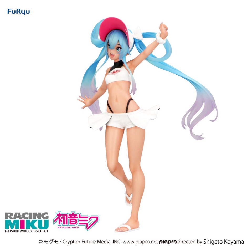 Vocaloid Hatsune Miku Racing Miku 2024 Summer Holiday Version GT Project Trio-Try-iT Statue - Pre-Order