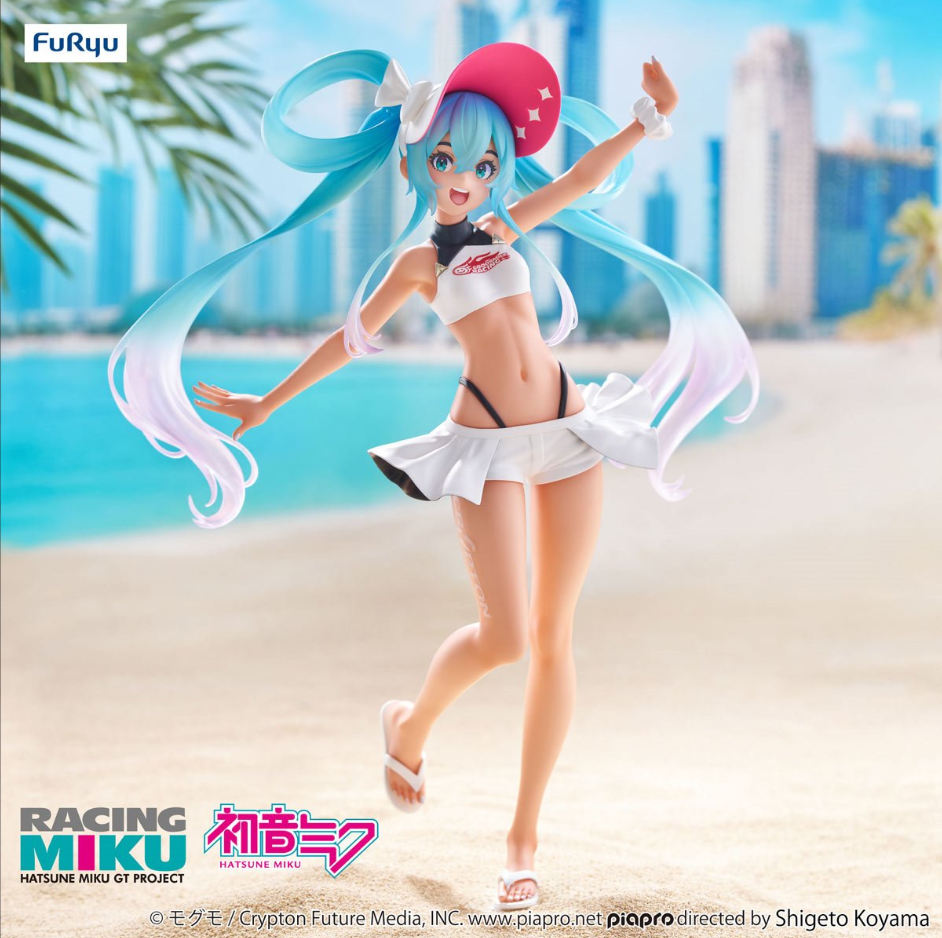 Vocaloid Hatsune Miku Racing Miku 2024 Summer Holiday Version GT Project Trio-Try-iT Statue - Pre-Order