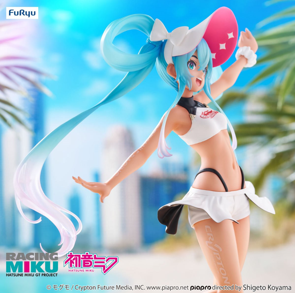 Vocaloid Hatsune Miku Racing Miku 2024 Summer Holiday Version GT Project Trio-Try-iT Statue - Pre-Order