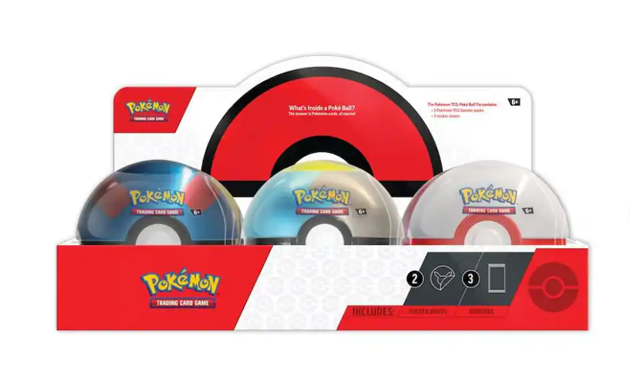 Pokemon Pokeball Tin 2024 Q4 (2025 Batch)