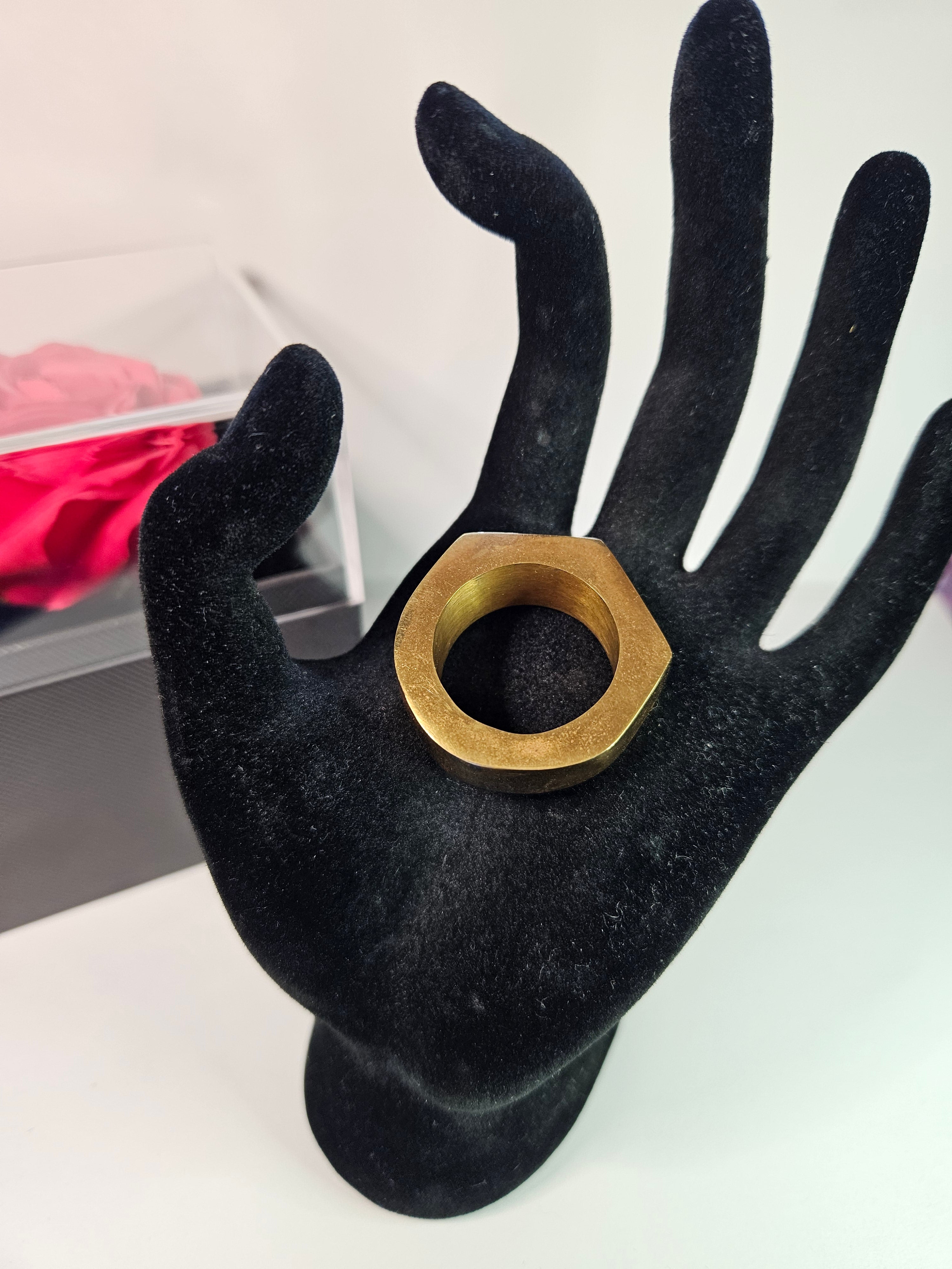 Custom 24k Gold-Plated Ring