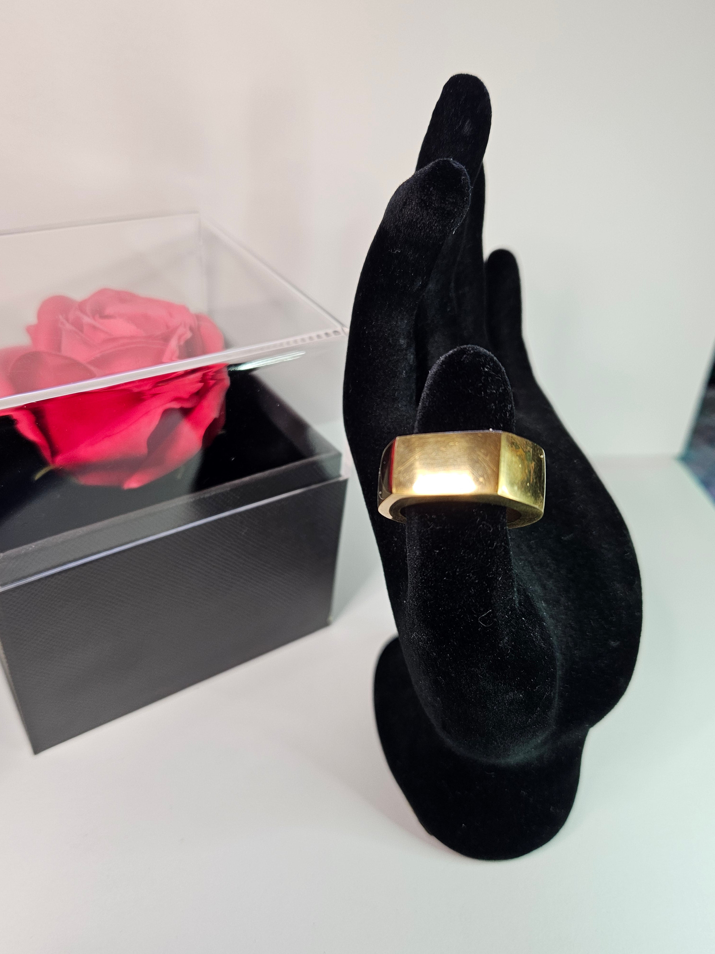 Custom 24k Gold-Plated Ring