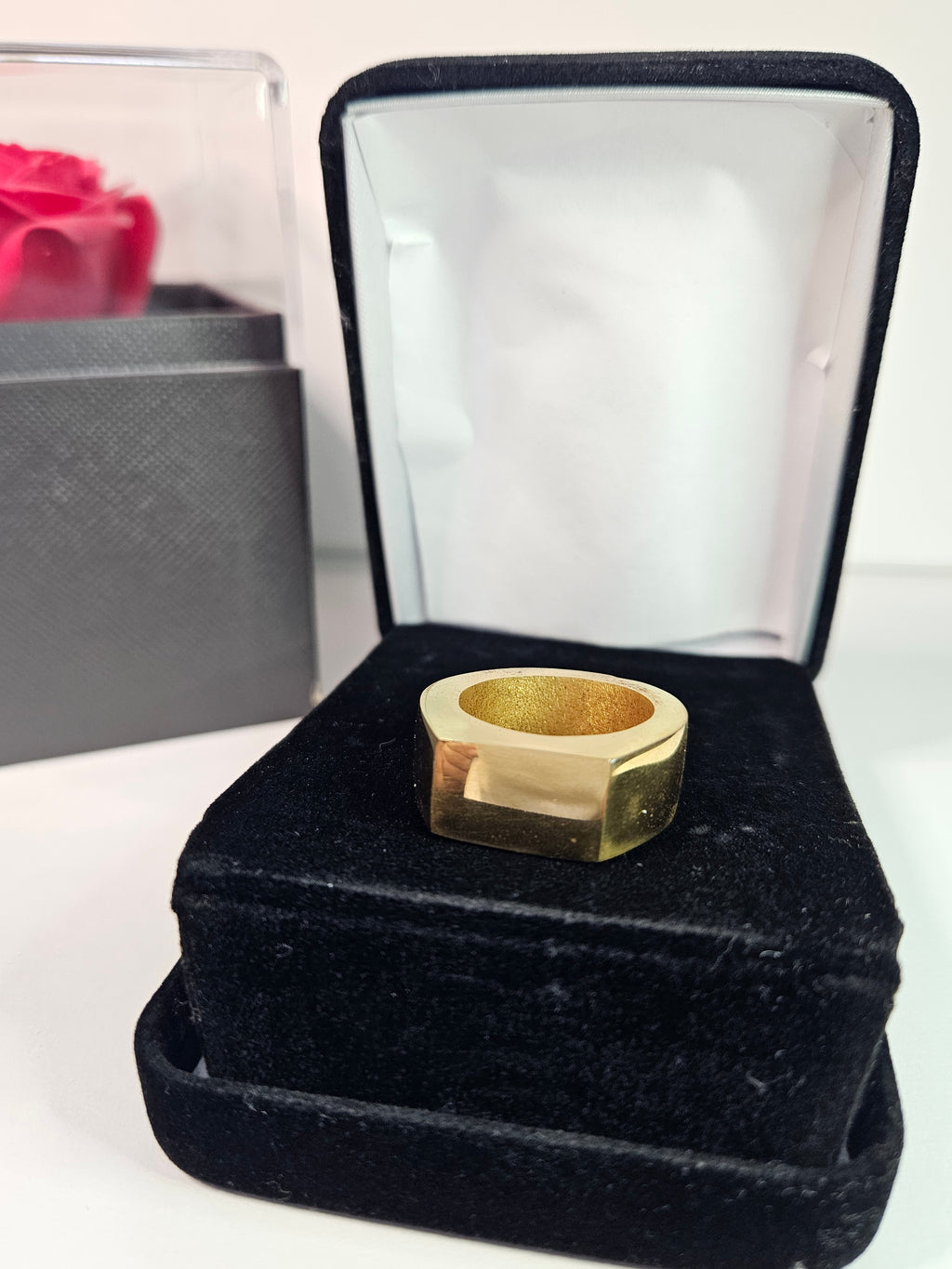 Custom 24k Gold-Plated Ring