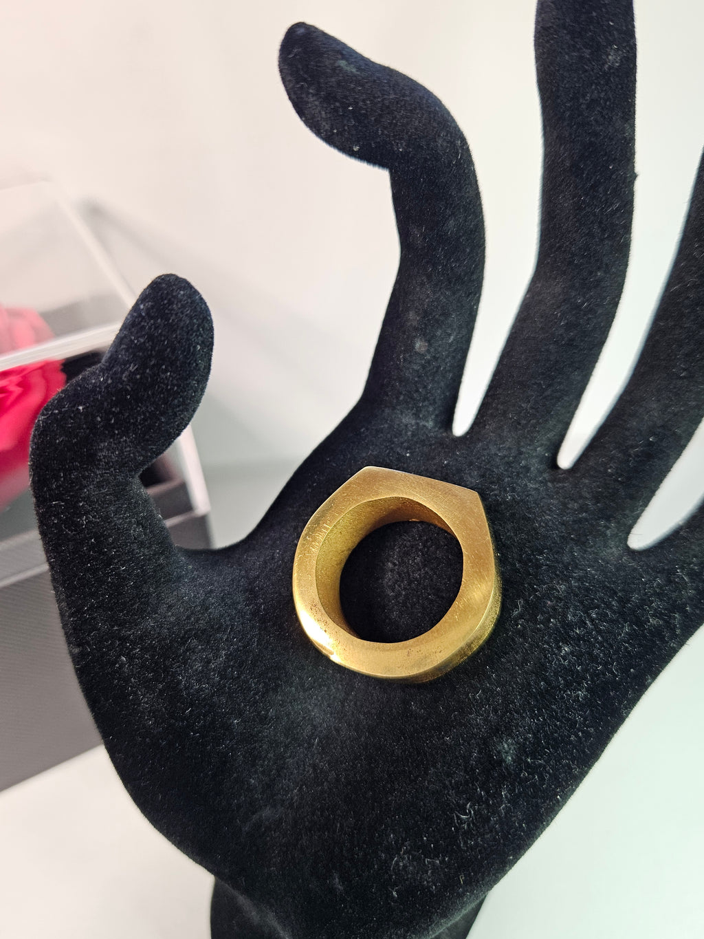 Custom 24k Gold-Plated Ring