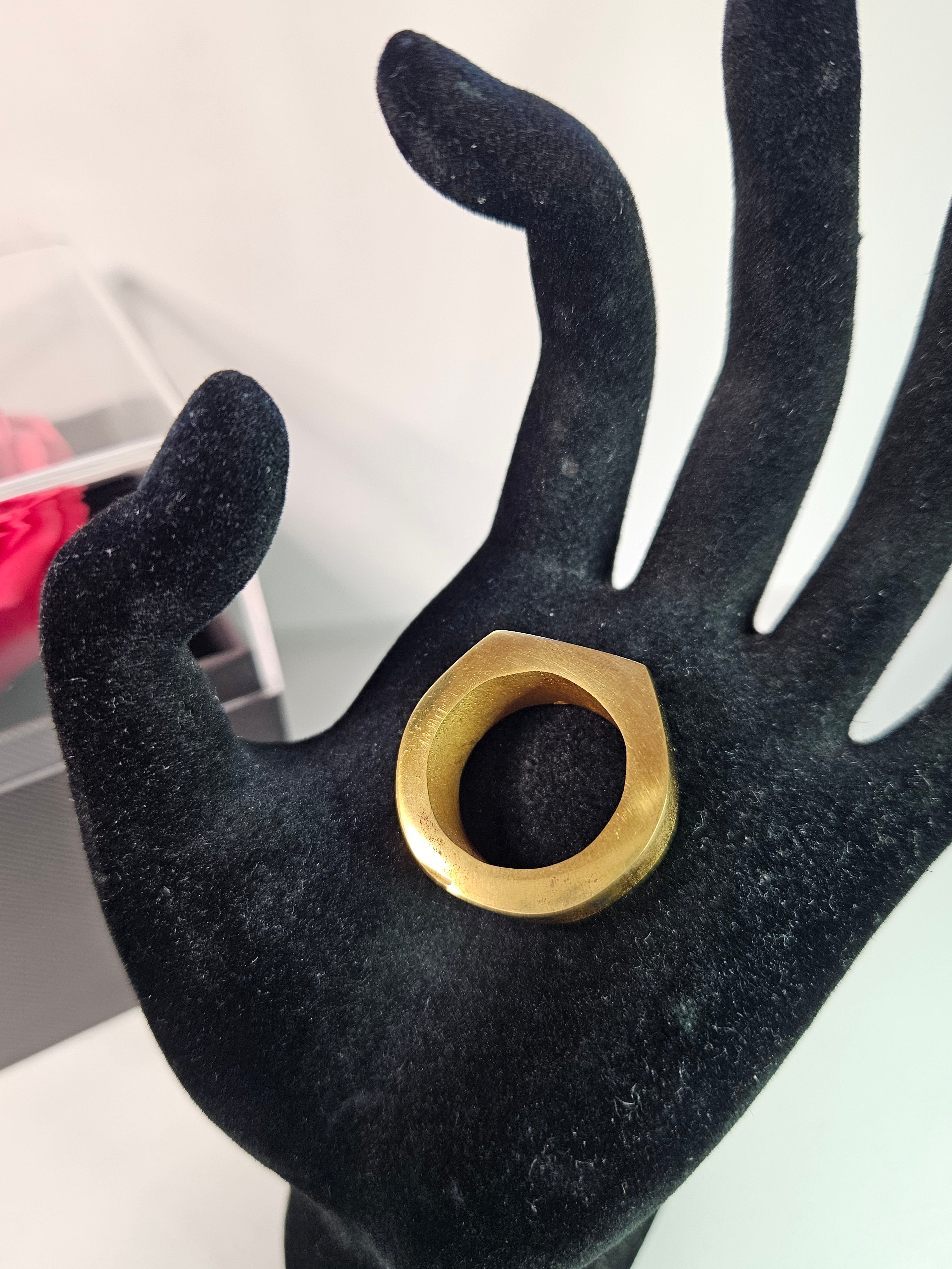 Custom 24k Gold-Plated Ring